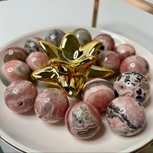 Mini Rhodochrosite Sphere